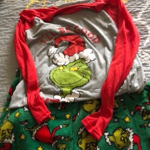 Grinch pjs only wore one time